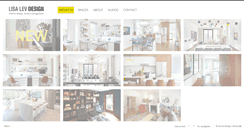 Desktop Screenshot of lisalevdesign.com